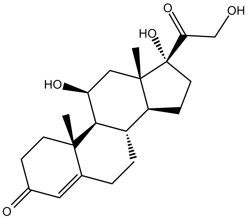 Hydrocortisone Chemical Structure