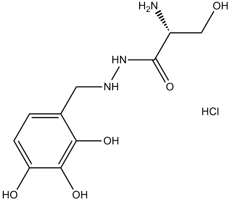 Benserazide HCl Chemical Structure