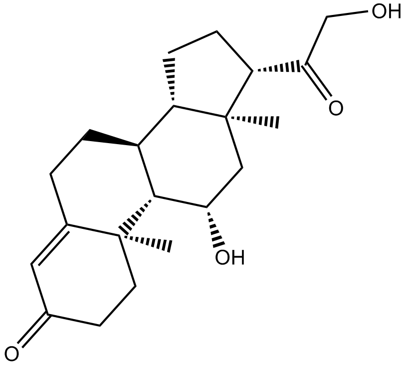 Corticosterone Chemical Structure