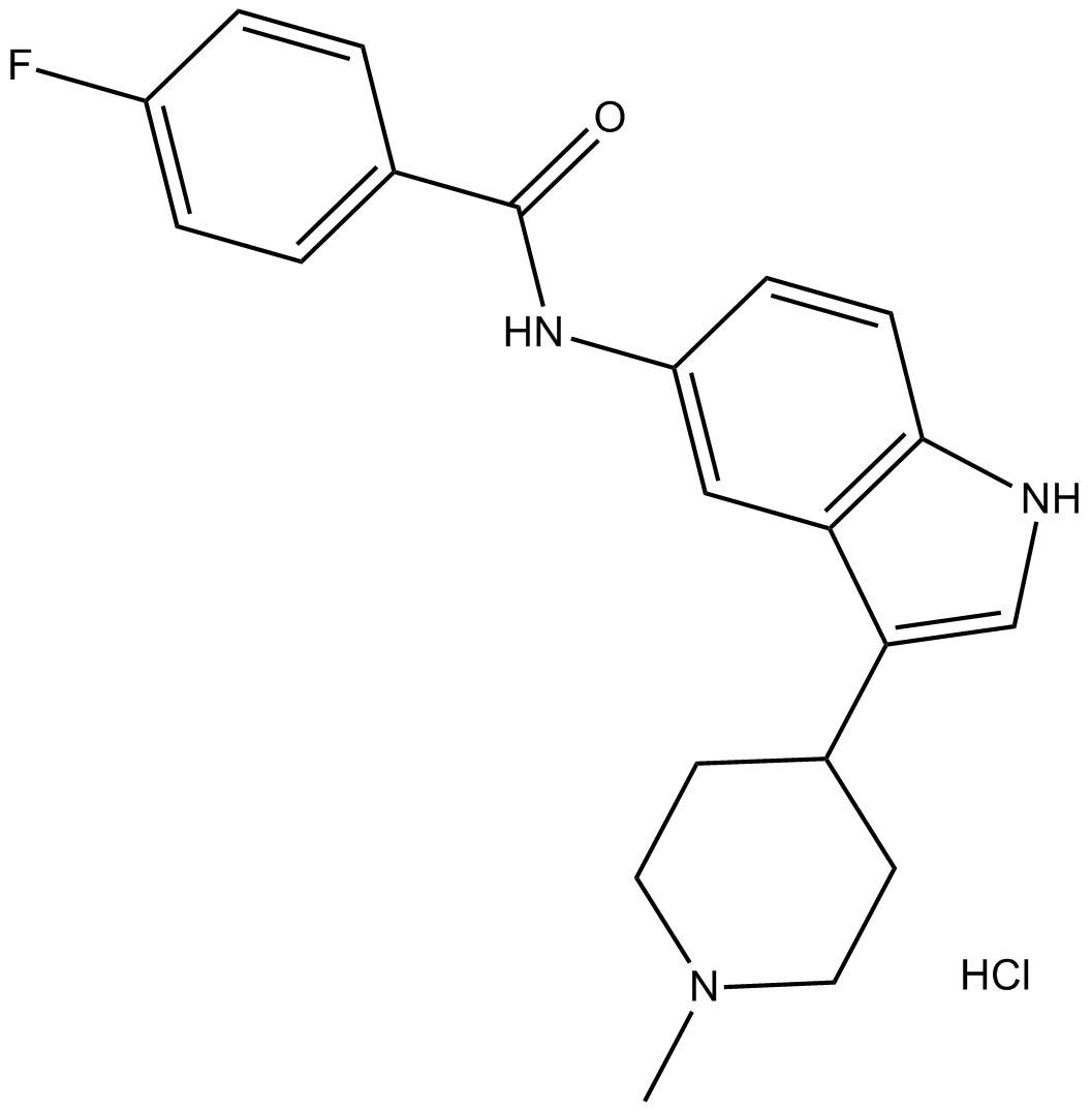 LY 334370 hydrochloride Chemical Structure