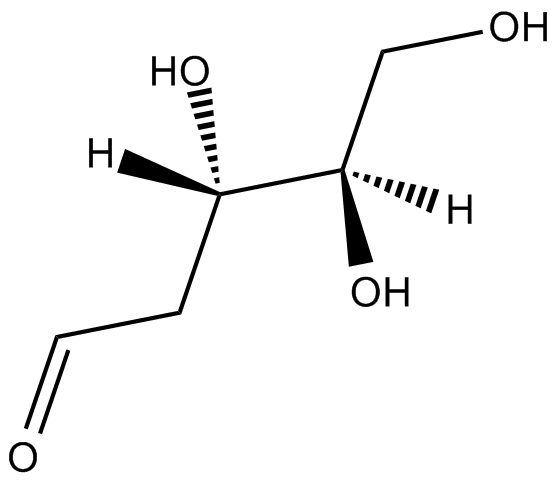 2-Deoxy-D-ribose Chemical Structure