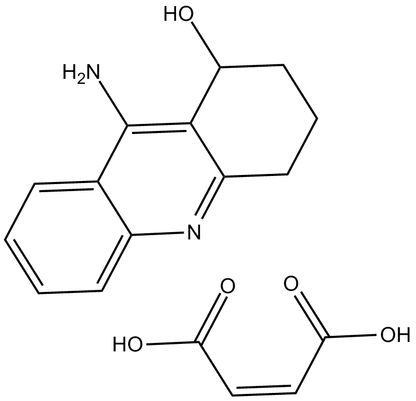 Hydroxytacrine (maleate) Chemical Structure