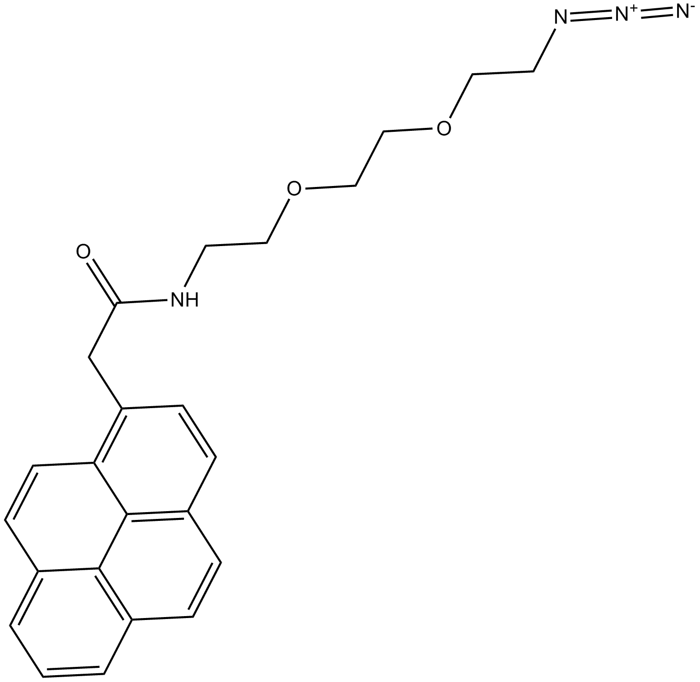 Pyrene azide 2 Chemical Structure