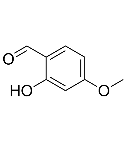 2-Hydroxy-4-methoxybenzaldehyde Chemical Structure