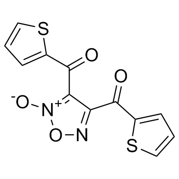 HC-056456 (3,4-Bis(2-thienoyl)-1,2,5-oxadiazole-N-oxide) Chemical Structure