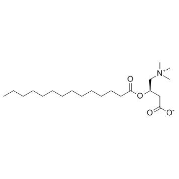 Tetradecanoylcarnitine Chemical Structure