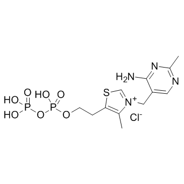 Thiamine pyrophosphate Chemical Structure