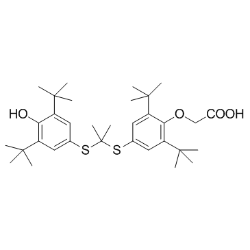Camobucol (AGIX 4207) Chemical Structure