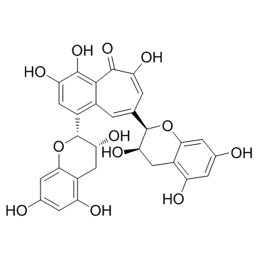 Theaflavin Chemical Structure