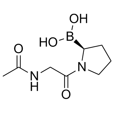 Ac-Gly-BoroPro Chemical Structure