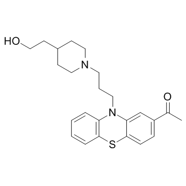 Piperacetazine Chemical Structure
