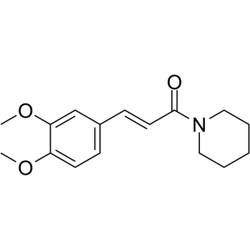 1-(3,4-Dimethoxycinnamoyl)piperidine Chemical Structure