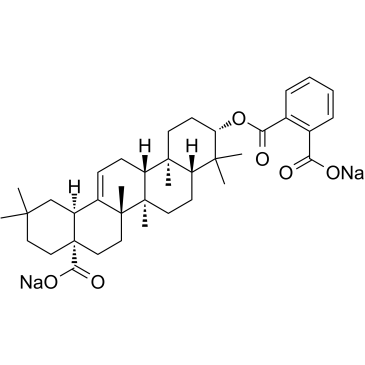 Oleanolic acid hemiphthalate disodium salt Chemical Structure