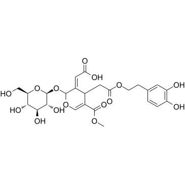 Oleuropeinic acid Chemical Structure