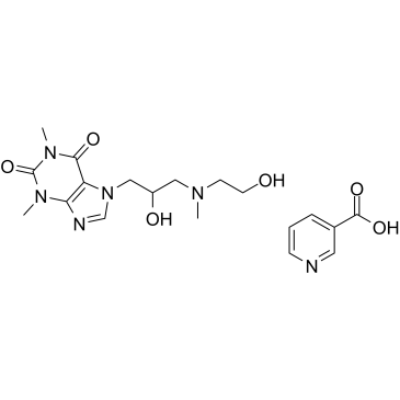 Xanthinol Nicotinate Chemical Structure
