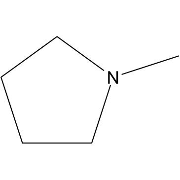 1-Methylpyrrolidine Chemical Structure