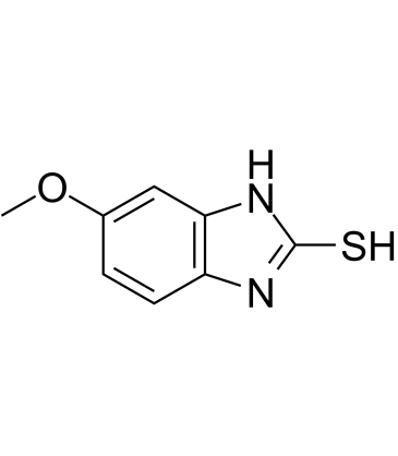 5-Methoxy-2-benzimidazolethiol Chemical Structure