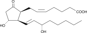 8-iso Prostaglandin E2 Chemical Structure