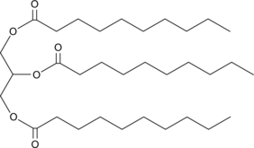 1,2,3-Tridecanoyl-rac-glycerol Chemical Structure