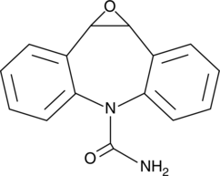 Carbamazepine 10,11-epoxide Chemical Structure