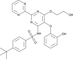Desmethyl Bosentan Chemical Structure
