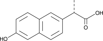 (S)-O-Desmethyl Naproxen Chemical Structure