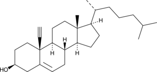 19-alkyne Cholesterol Chemical Structure
