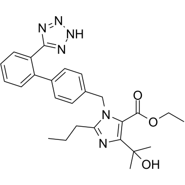 Olmesartan ethyl ester Chemical Structure