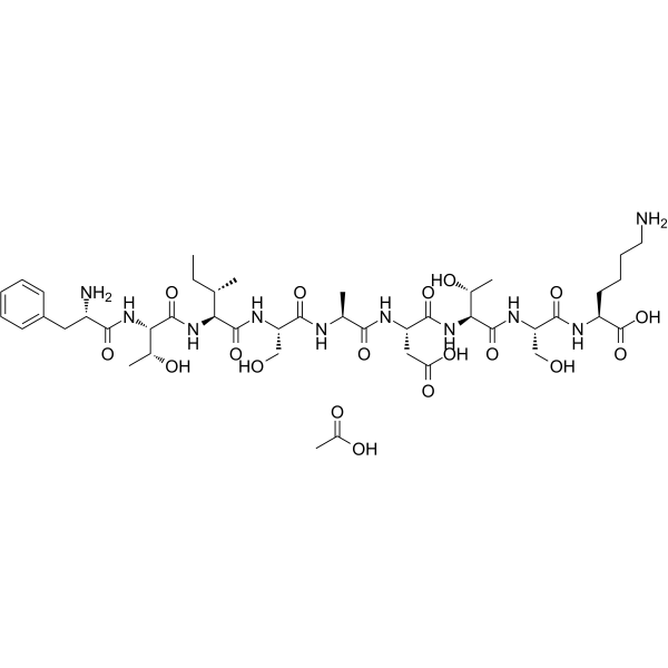 FTISADTSK acetate Chemical Structure