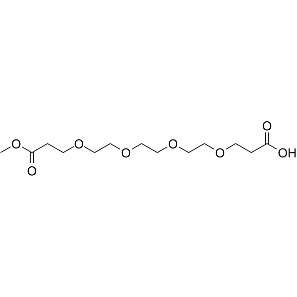 Acid-PEG4-mono-methyl ester Chemical Structure
