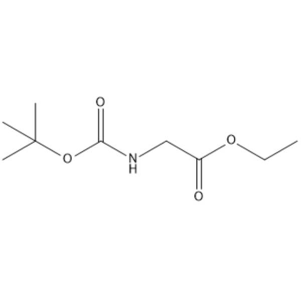 Ethyl (tert-Butoxycarbonyl)glycinate Chemical Structure