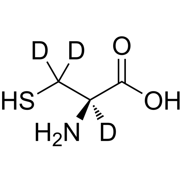 L-Cysteine-d3 Chemical Structure