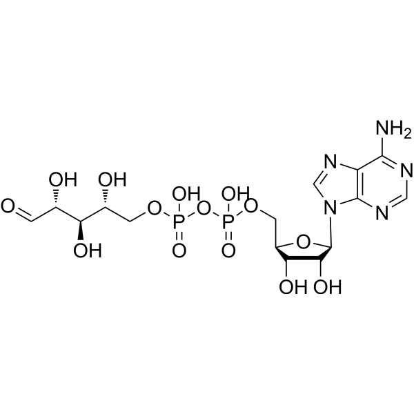 Adenosine 5′-diphosphoribose Chemical Structure