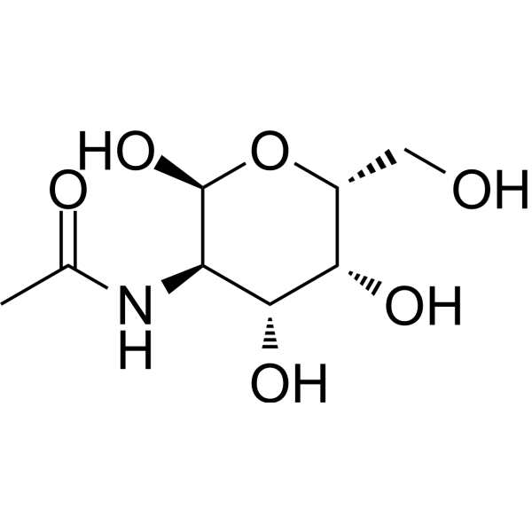 N-Acetyl-D-galactosamine, 98% Chemical Structure