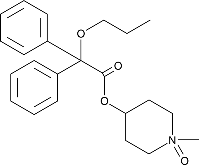 Propiverine N-oxide Chemical Structure