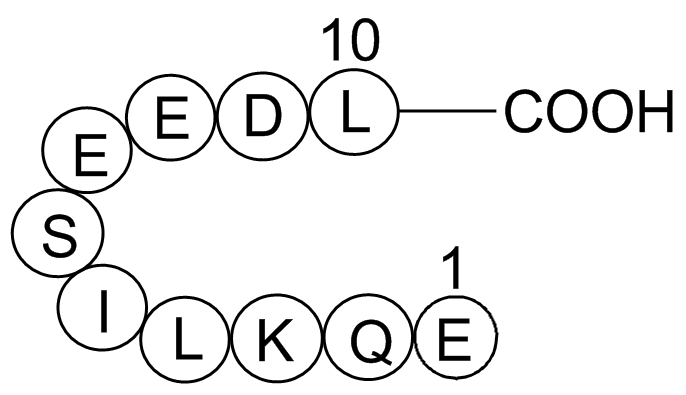 c-Myc tag Peptide Chemical Structure